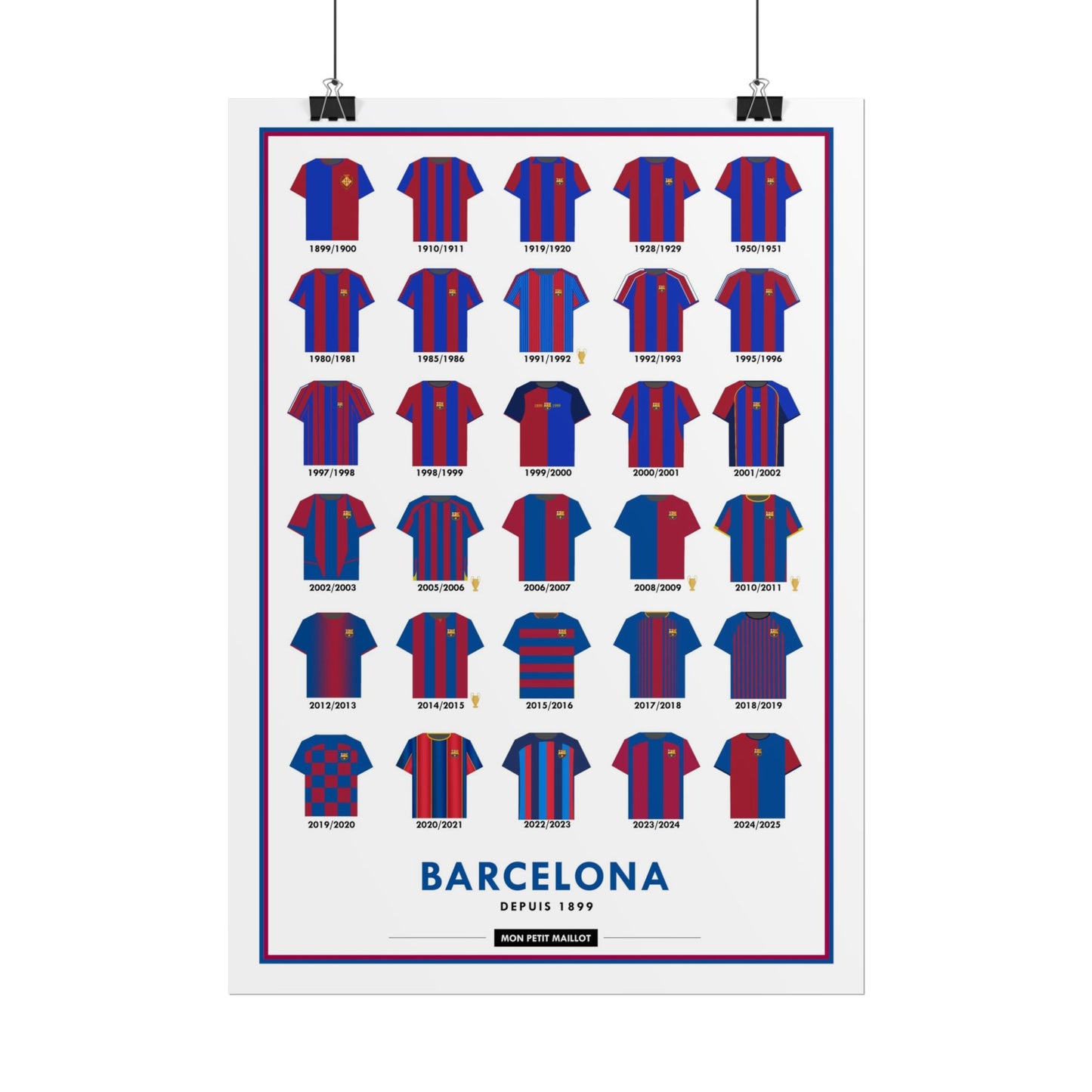 Poster Barcelone