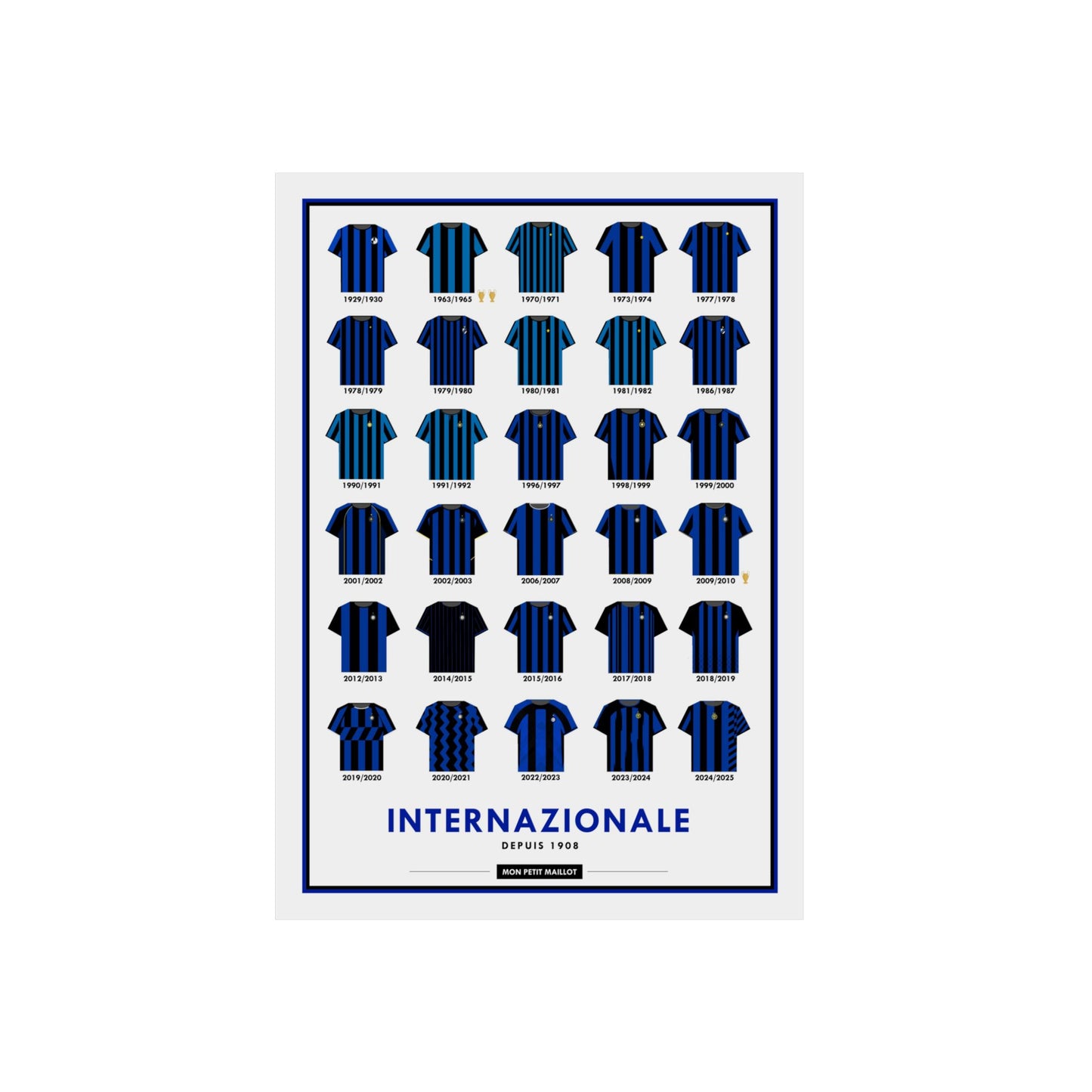 Poster Métallique Inter