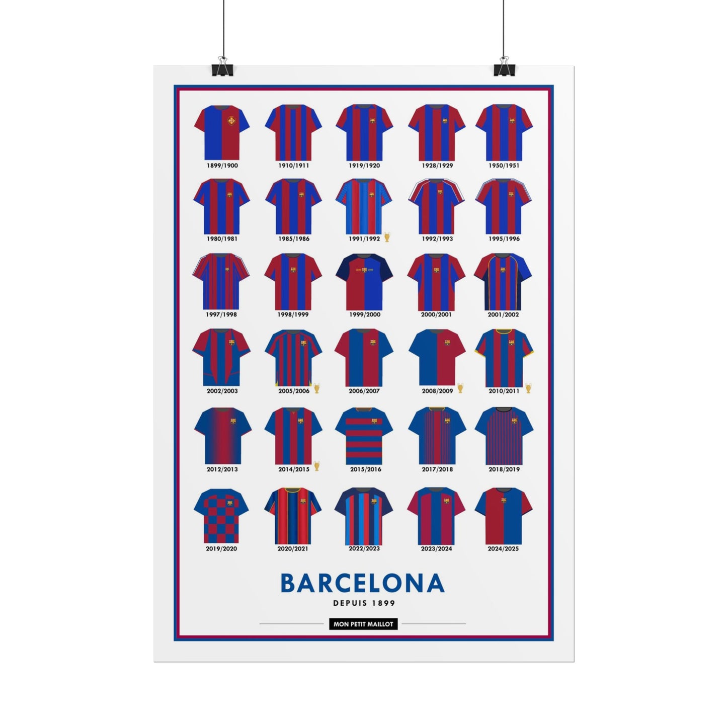 Poster Barcelone