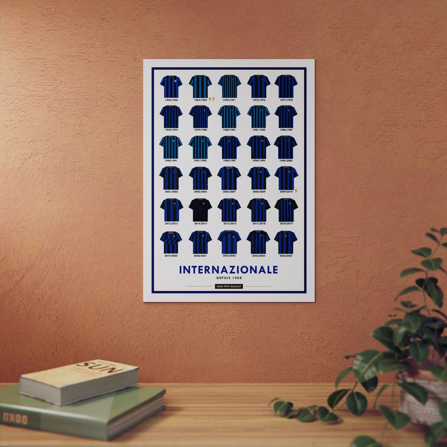 Poster Métallique Inter