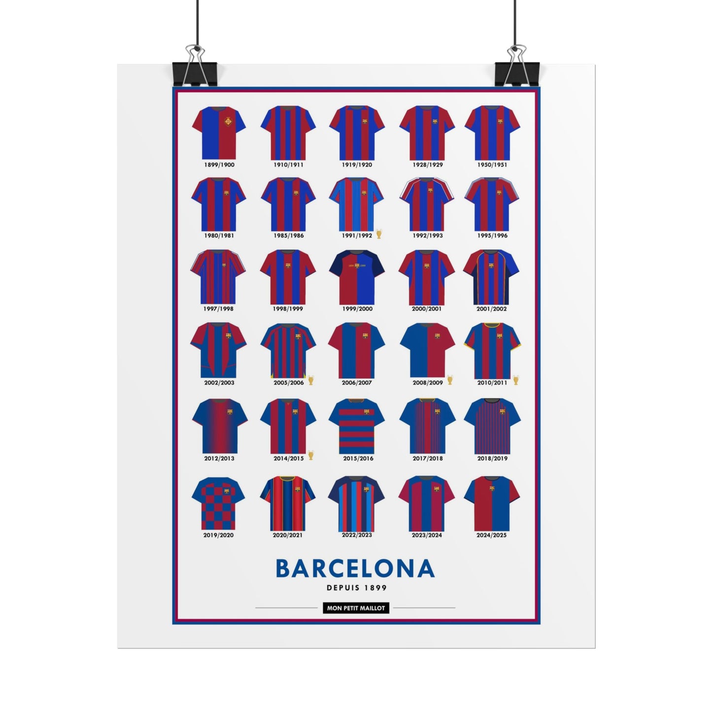 Poster Barcelone