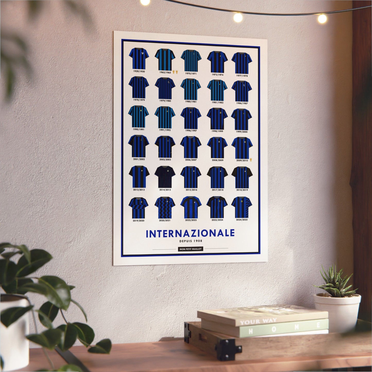 Poster Métallique Inter