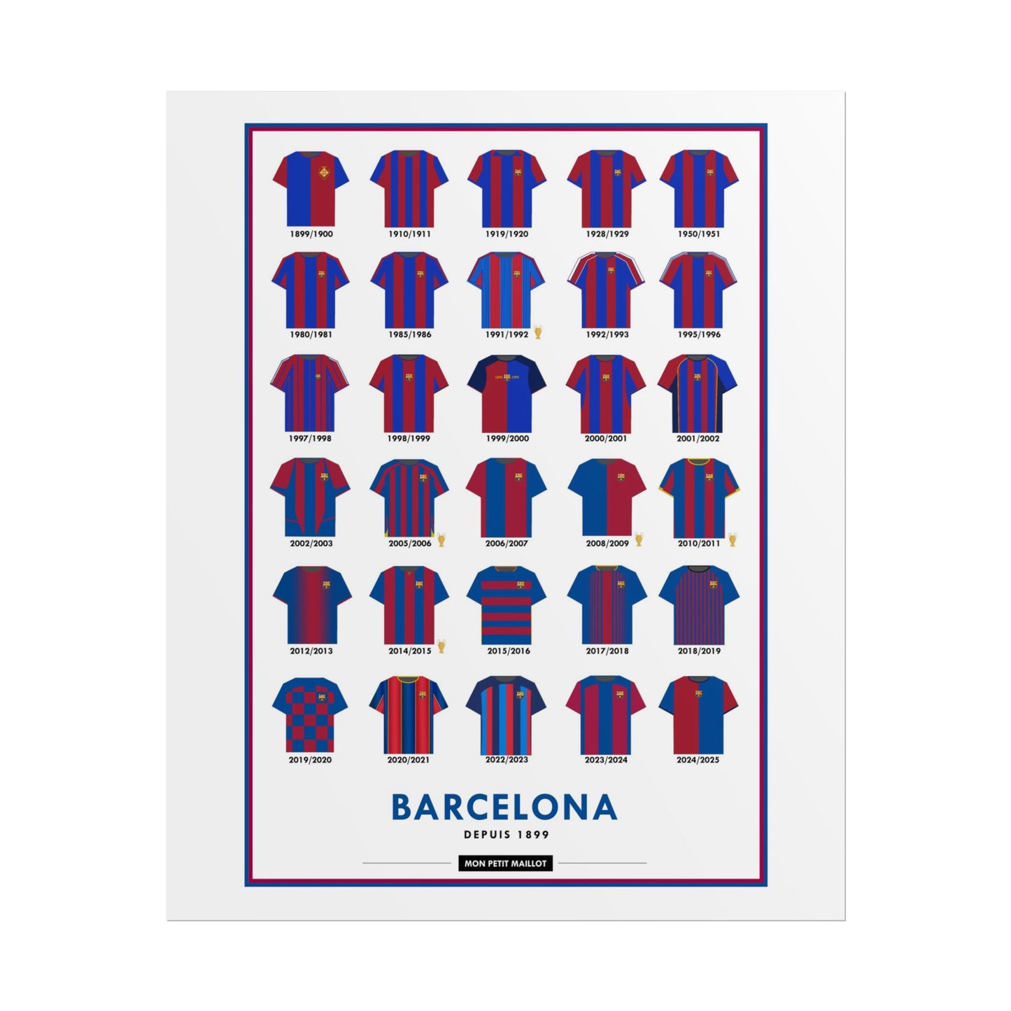 Poster Barcelone